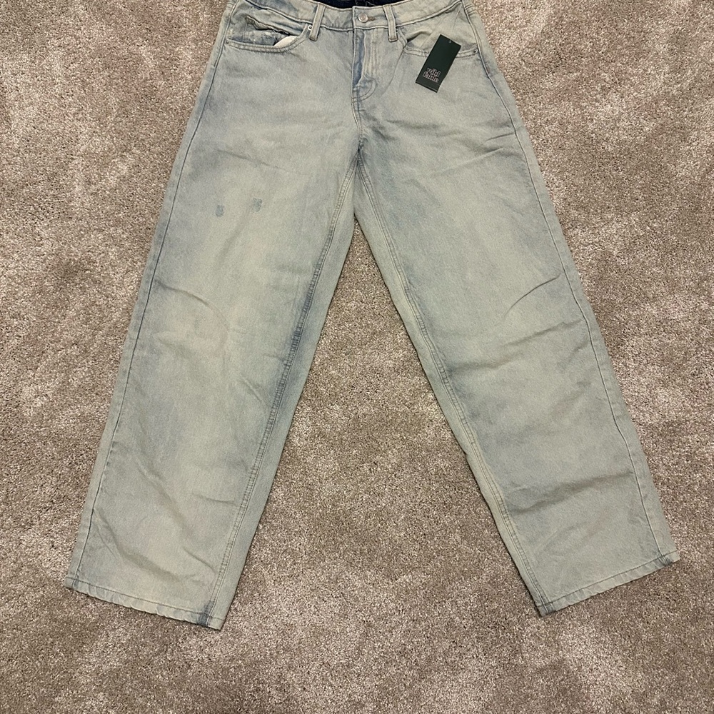 Wild Fable Ladies Mid-Rise 90s Relaxed Straight Fit Jeans Size 6 & 8/31” inseam